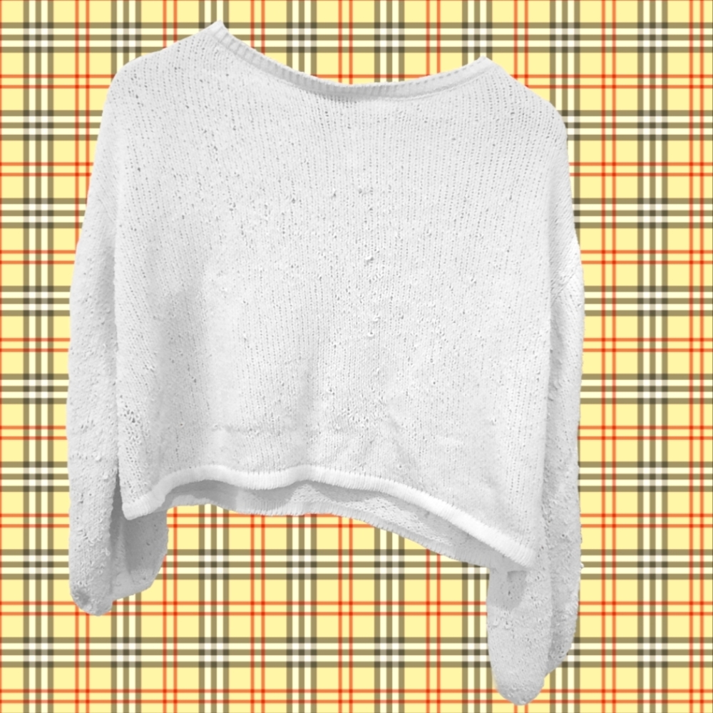 Streetwear Society White Knit Sweater